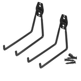 Heavy Duty Wall Mount Garage Hooks - 12 Pack of Various Sizes