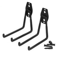 Heavy Duty Wall Mount Garage Hooks - 12 Pack of Various Sizes