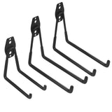 Heavy Duty Wall Mount Garage Hooks - 8 Pack of Various Sizes