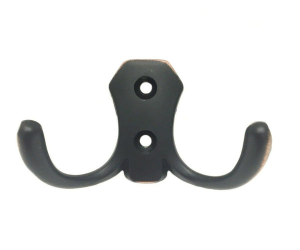 Qty 10 Oil Rubbed Bronze Coat/Towel/Cloths/Hat Wall Hook