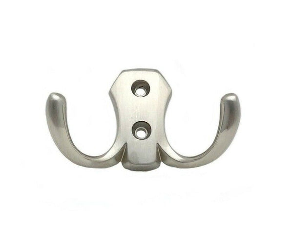 Qty 10 Brushed Satin Nickel Coat/Towel/Cloths/Hat Wall Hook