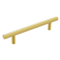 Gold T Bar Pull Handle 2" - 8.75"