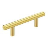 Gold T Bar Pull Handle 2" - 8.75"