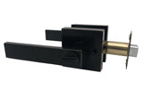 Oil Rubbed Bronze Square Privacy Door Lever Lock Heavy Duty